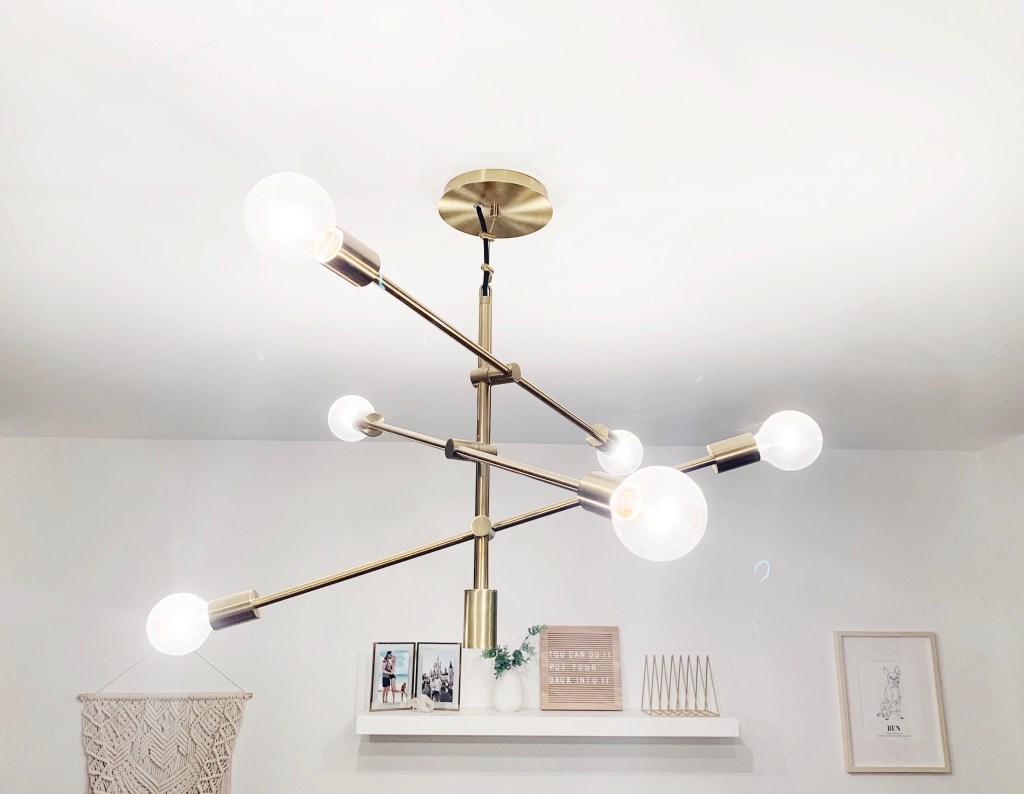 boho scandinavian minimal home office music room