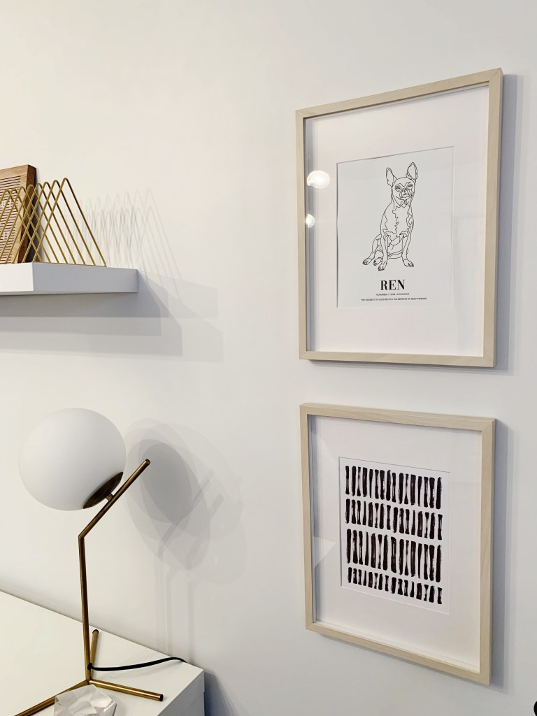 boho scandinavian minimal home office music room