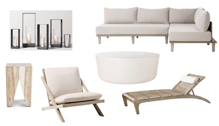 Modern Minimal Beach House | Outdoor Lounge & Dining&nbsp;Favourites