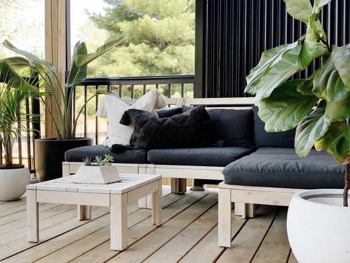 How I Transformed My IKEA Applaro Outdoor Furniture To Get That Restoration Hardware&nbsp;Vibe