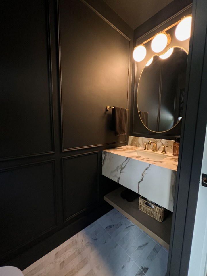 Our Renovation: Powder Room Reveal