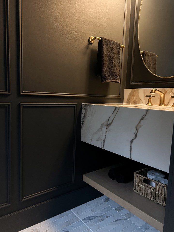 Our Renovation: Powder Room Reveal